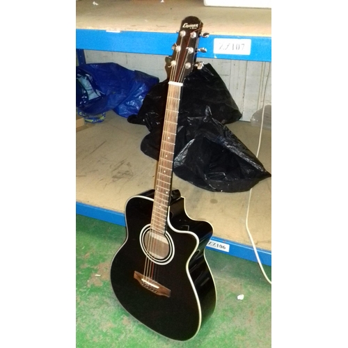 crafter guitar black