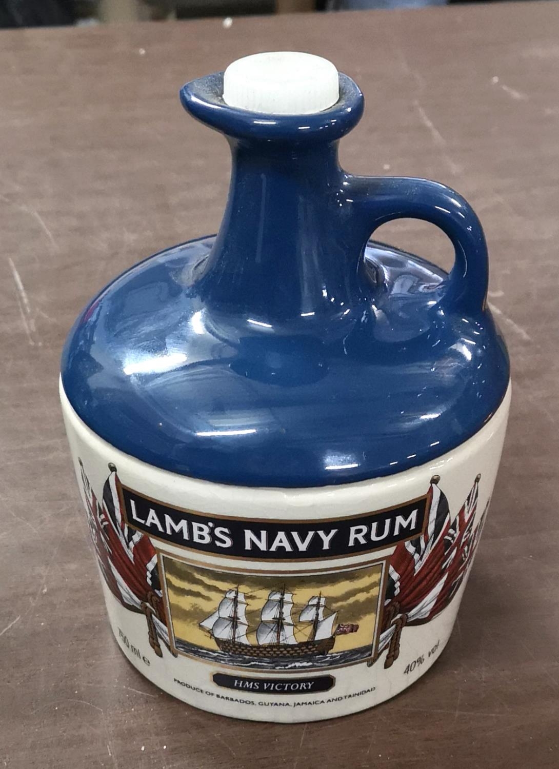 1 Porcelain Lambs Navy Rum Pourer