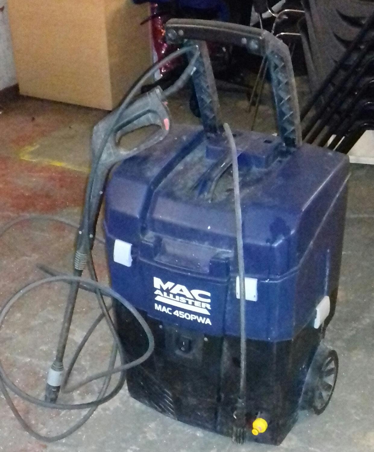 Macallister Mac 450 PWA portable pressure washer