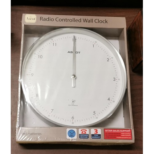 Ascot radio controlled clock