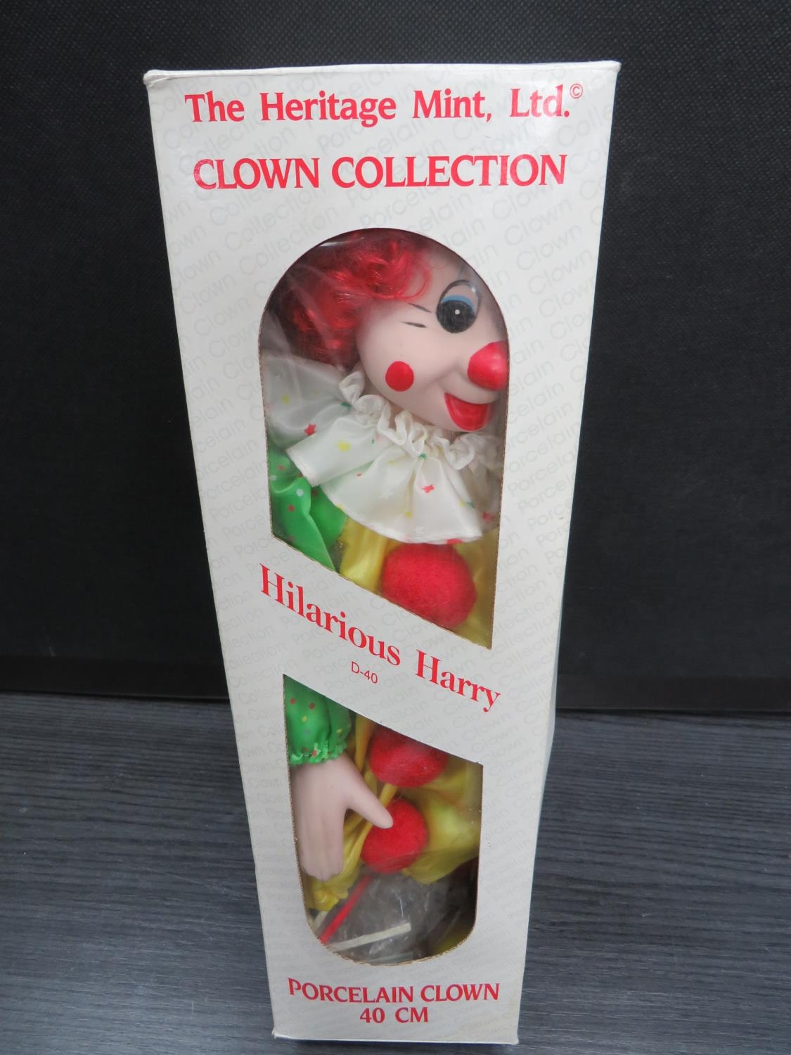 heritage mint clown collection