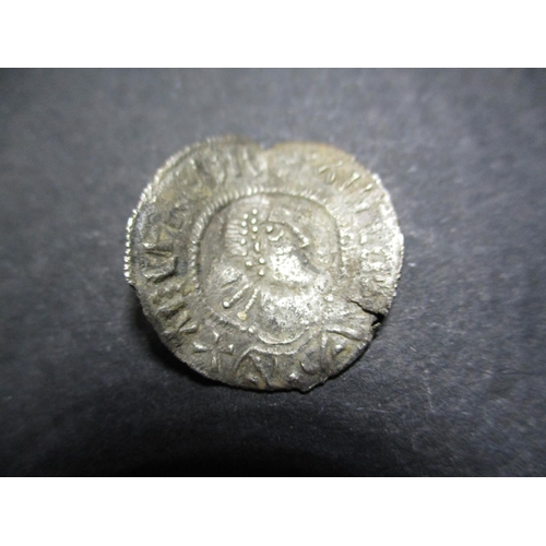 141 - Alfred the Great 871-899 A very rare silver penny? Depicting 2 seated figures below a dove
