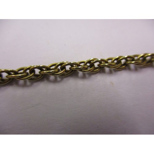 50 - A 9ct yellow gold necklace, approx. weight 11.3g approx. linear length 56cm