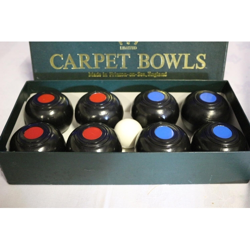 Boxed Carpet Bowls Set