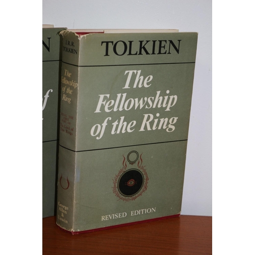 517 - 'The Two Towers', 'The Return of the King' and 'The Fellowship of the Ring' by Tolkien Revised Editi... 