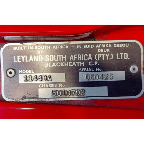 116 - 1978 LEYLAND MINI 1275 GTS
REGISTRATION NO: UK Reg Applied For