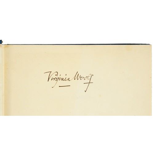 698 - WOOLF, VIRGINIA THE COMMON READER (TOGETHER WITH) THE SECOND COMMON READER - THE SECOND WORK SIGNED ... 