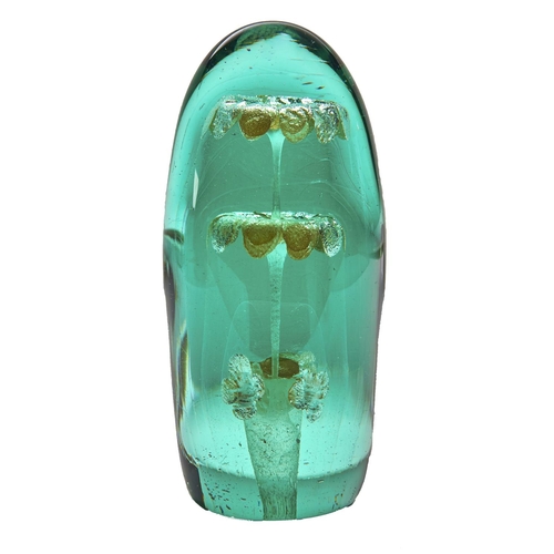 A Victorian bottle glass tall dump, the two foil daisy flow... | Barnebys