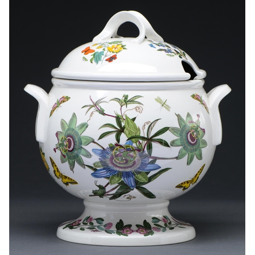 471 - A Portmeirion Botanic Garden pattern soup tureen and cover, 32cm h, printed mark