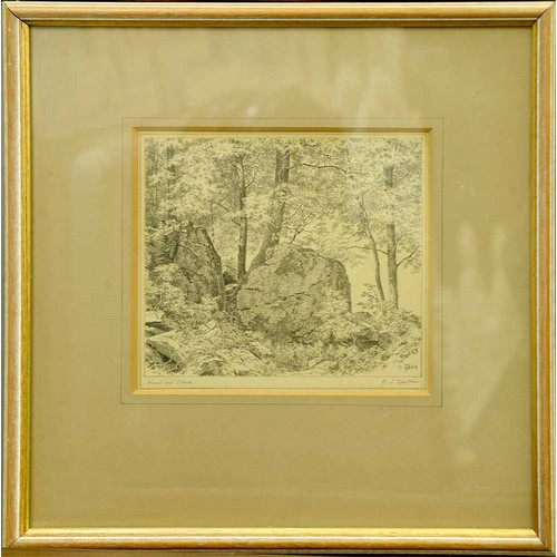 1020 - Follower of Paul Nasmyth - River Scene with Windmill, bears signature, oil on canvas, 22 x 27cm and ... 