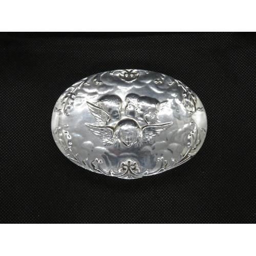 60 - Silver table snuff box by William Comyns London 1904 83g