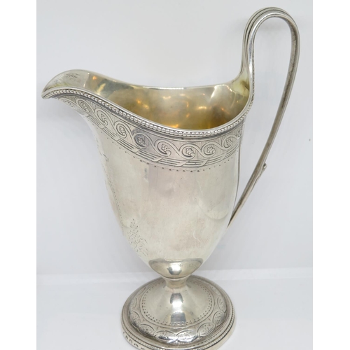 1 - HM silver cream jug 6