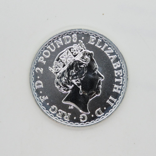23 - Britannia 2020 1oz 999 fine silver coin