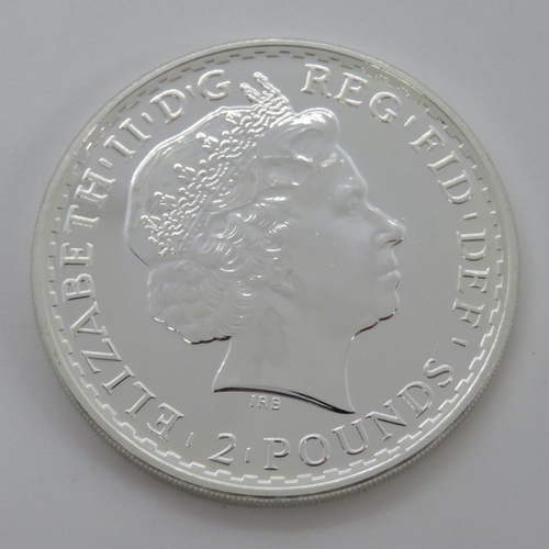 28 - Britannia 2014 1oz 999 fine silver coin