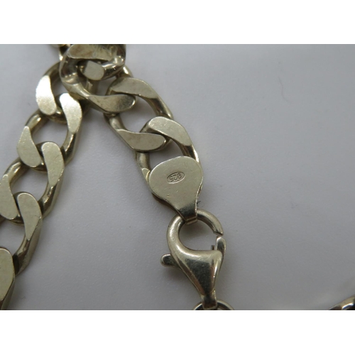31 - Chunky silver necklace 20