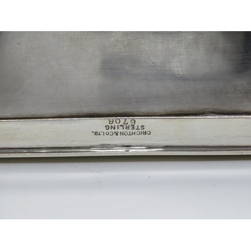 356 - Fine quality large antique silver casket 9