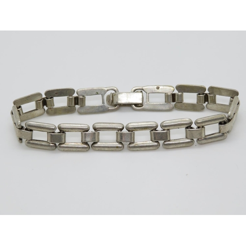 40 - Silver bracelet 7