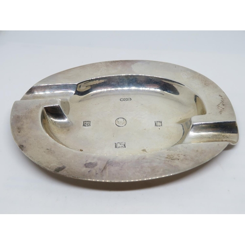 5 - Nicely HM silver ashtray 70g