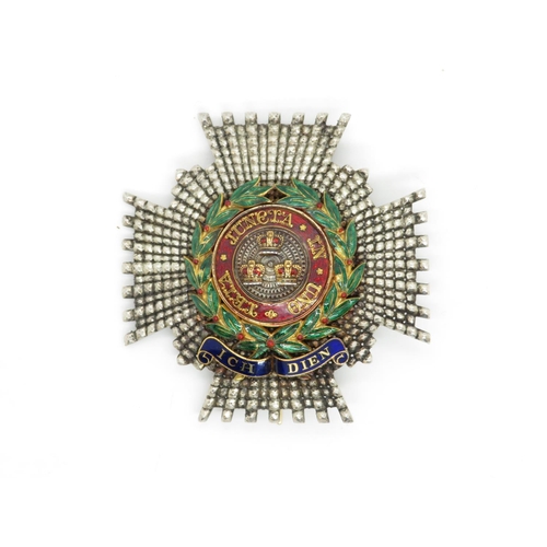 209 - Superb set of regalia comprising 18ct gold Knight Grand Cross badge of the Order of the Bath Militar... 