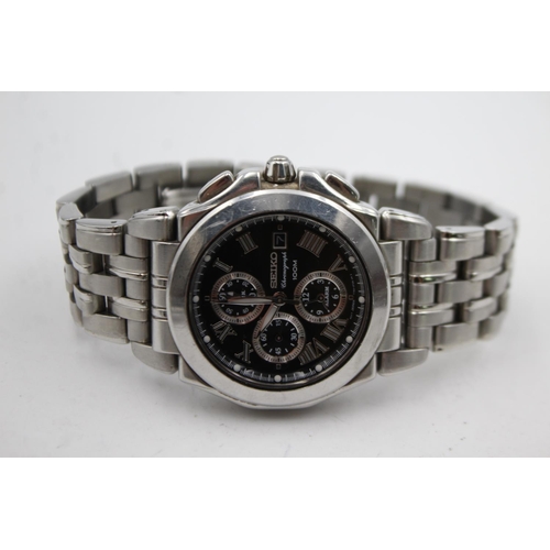 Seiko ref 7762-OEWO gents quality quartz chronograph wristwatch working ...