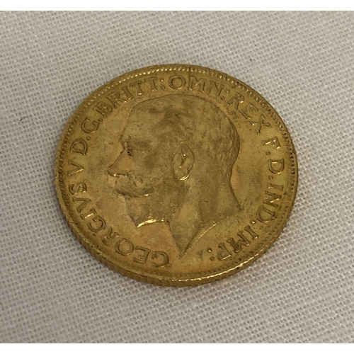 107 - A George V full sovereign dated 1911.   Selling on behalf of a private estate.