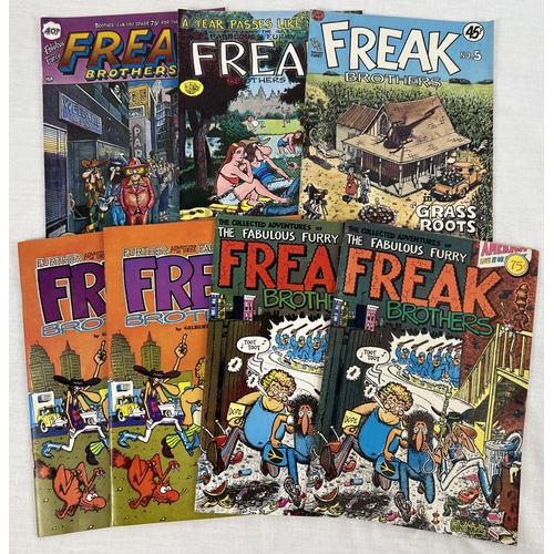 60 - 7 Freak Brothers comics. Issues 3, 4 & 5, together with 2 copies of 'Further Adventures of those Fab... 