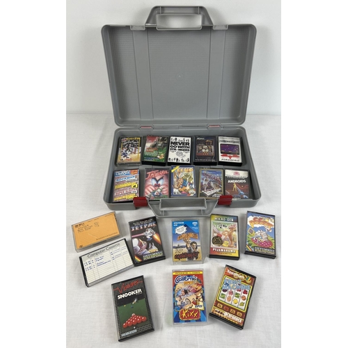 6 - A case of 17 assorted vintage ZX Spectrum games in original cases together with 2 others. Original g... 