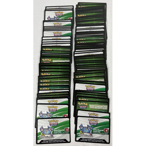 32 - 114 Pokeman TCG Online code redeem booster pack cards. From various game packs to include: Sword & S... 
