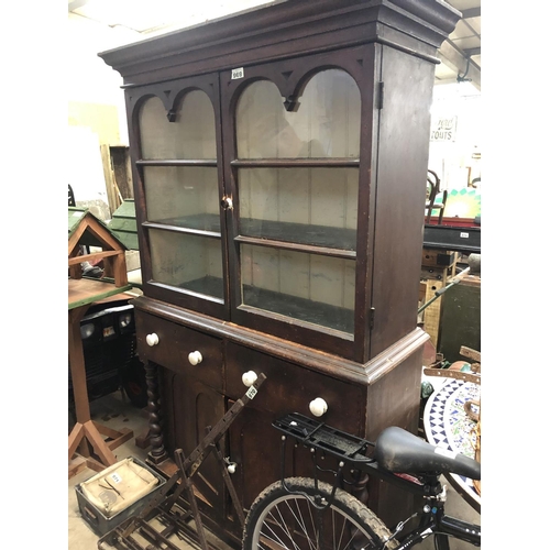 Victorian Original Painted Pine Kitchen Dresser