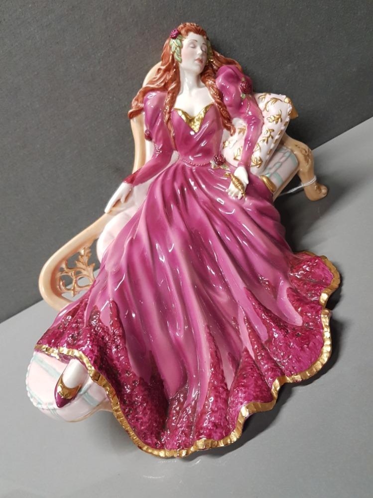 sleeping beauty franklin mint