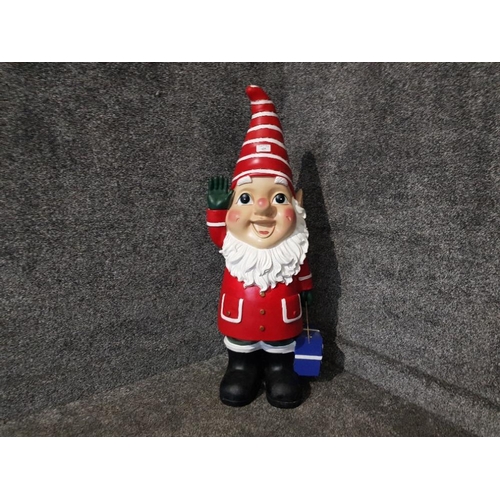 A large Santa claus gnome 91cm high.