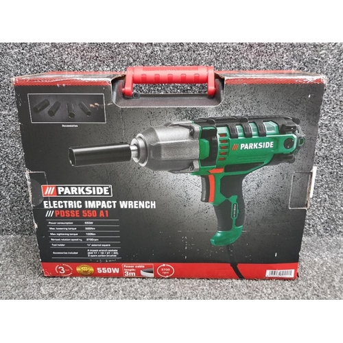 Parkside electric impact wrench posse 550 A1 in original... Barnebys