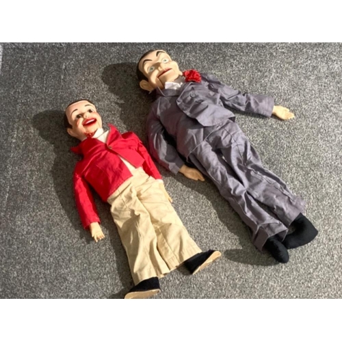 Two ventriloquist dolls