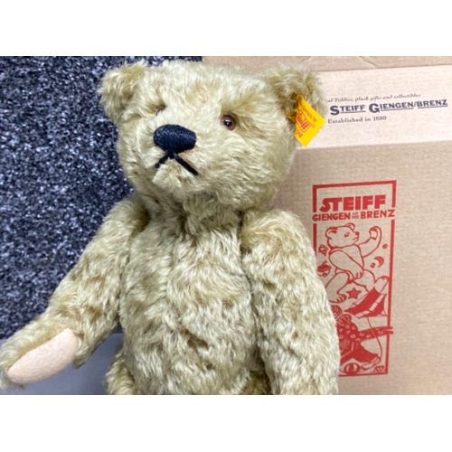 3 - Vintage German Steiff teddy bear, part of the classic collection ‘number 1920, Teddybar 25’ with ori... 