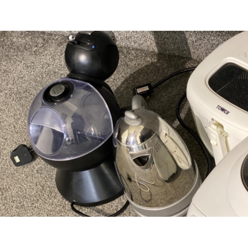 35 - PROlectric slow cooker & Tower deep fat fryer together with a Nescafé ‘Dolce Gusto’ coffee machine &... 