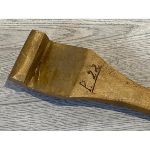 53 - Early 20th century continental pine Malting/Barley shovel. Nice condition, superb piece countryside ... 