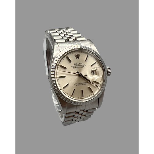 20 - Rolex Gents Stainless Steel Datejust 1983 with Box & Papers - Good Working Order
