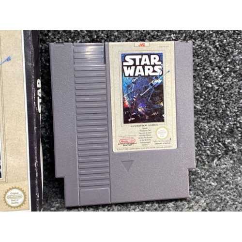 21 - Nintendo Entertainment system 1991 NES game - Star Wars, in original box