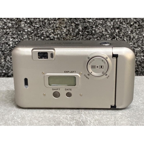 27 - Fujifilm DL Super Mini zoom camera, with original box, in good working condition
