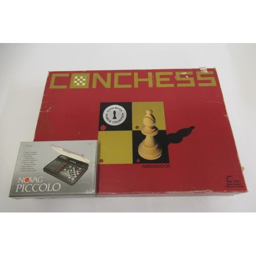 Computer Chess Set by Ambassador and a small Chess computer ... | Barnebys
