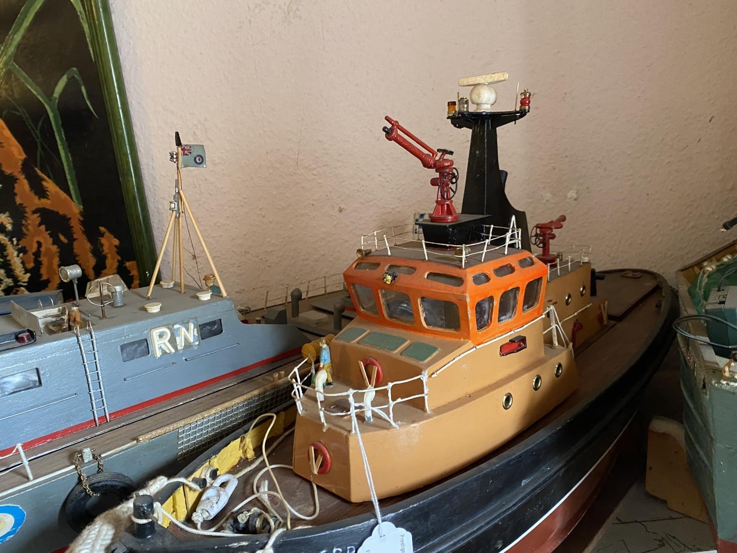 Motorized Tug Lady Debbie Length 76cm Width 24cm