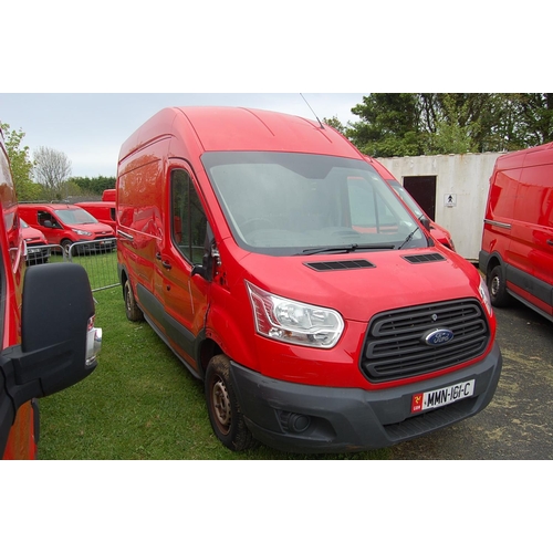 11 - MMN161C
Red Ford Transit 310 LWB 2198cc
First Registered 10.08.2015
Approx 43,900 miles
Manual Diese... 