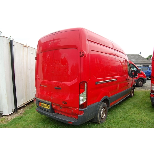 12 - MMN607M
Red Ford Transit 310 LWB 1995cc
First Registered 03.10.2016
Approx 45,800 miles
Manual Diese... 
