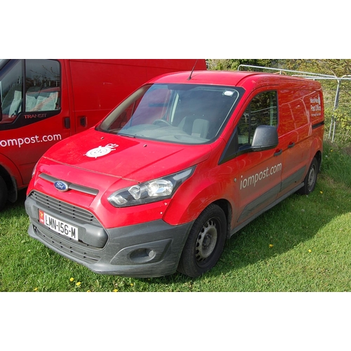 15 - LMN156M
Red Ford Fiesta Connect 240 LWB 1560cc
First Registered 14.02.2014
Approx 73,500 miles
Manua... 