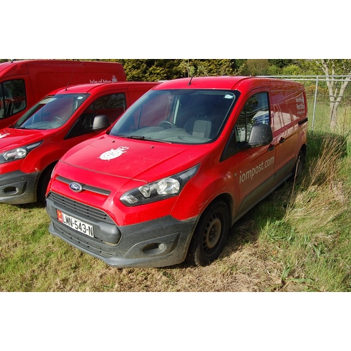 2 - LMN543N
Red Ford Connect 240 LWB 1560cc 
First Registered 09.06.2014
Approx 45,500 miles
Manual Dies... 
