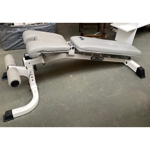 A Keys Fitness Power System incline bench press Barnebys