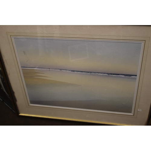 9 - TWO FRAMED AND GLAZED SEASCAPES SIGNED GODFREY SAYERS