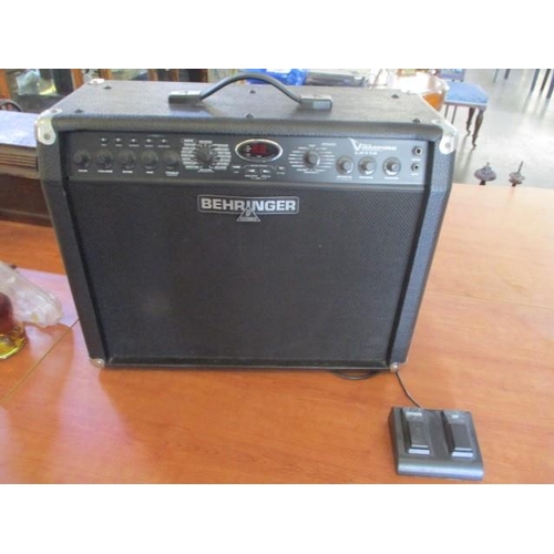 Behringer V Ampire Lx112 Guitar Combo Virtual Amplifier 2 X 60w 12 Speaker With Built In 24 Bit Mu