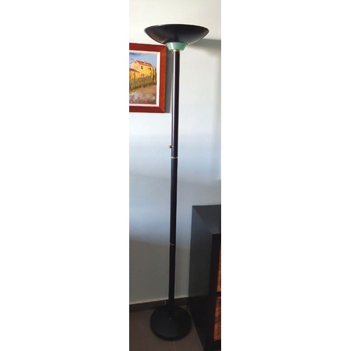 Halogen Torchiere Floor Lamp Black   1100302033 PREVIEW.JPG