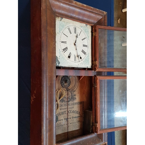 Antique Ogee Shelf Clock by Waterbury Clock Co (America) with 8Day